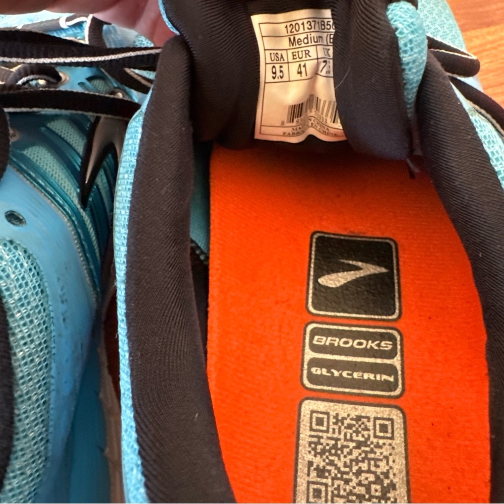 Brooks Glycerin 12 Running Shoes Blue - Picture 7 of 8